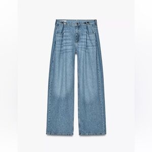 ZARA LOOSE FIT HIGH RISE WIDE LEG Z1975 JEANS